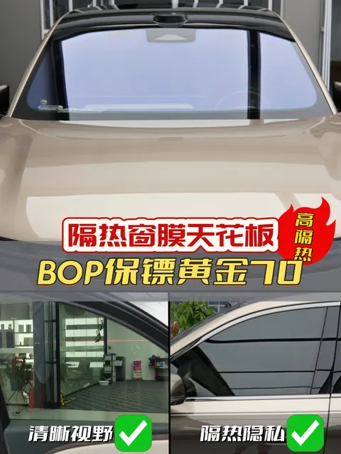 黄金70车窗膜交付实拍 · 图片1